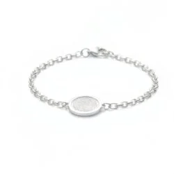 Personalized jewelry fingerprint pendant necklace. Thumbprint jewellery. Keepsake or memorial jewellery.